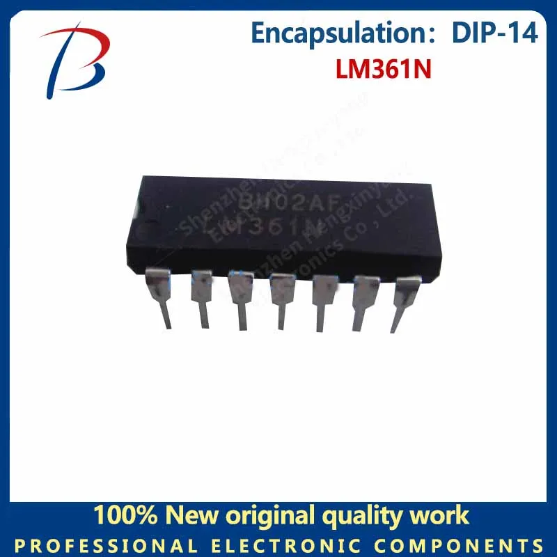 

5pcs The LM361N is packaged with the DIP-14 comparator chip