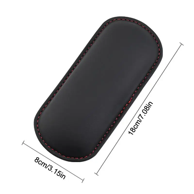 Car PU Door Armrest Pads Memory Foam Car Cushion Pad PU Leather Car Elbow Rest Pad Headrest In The Car Accessories