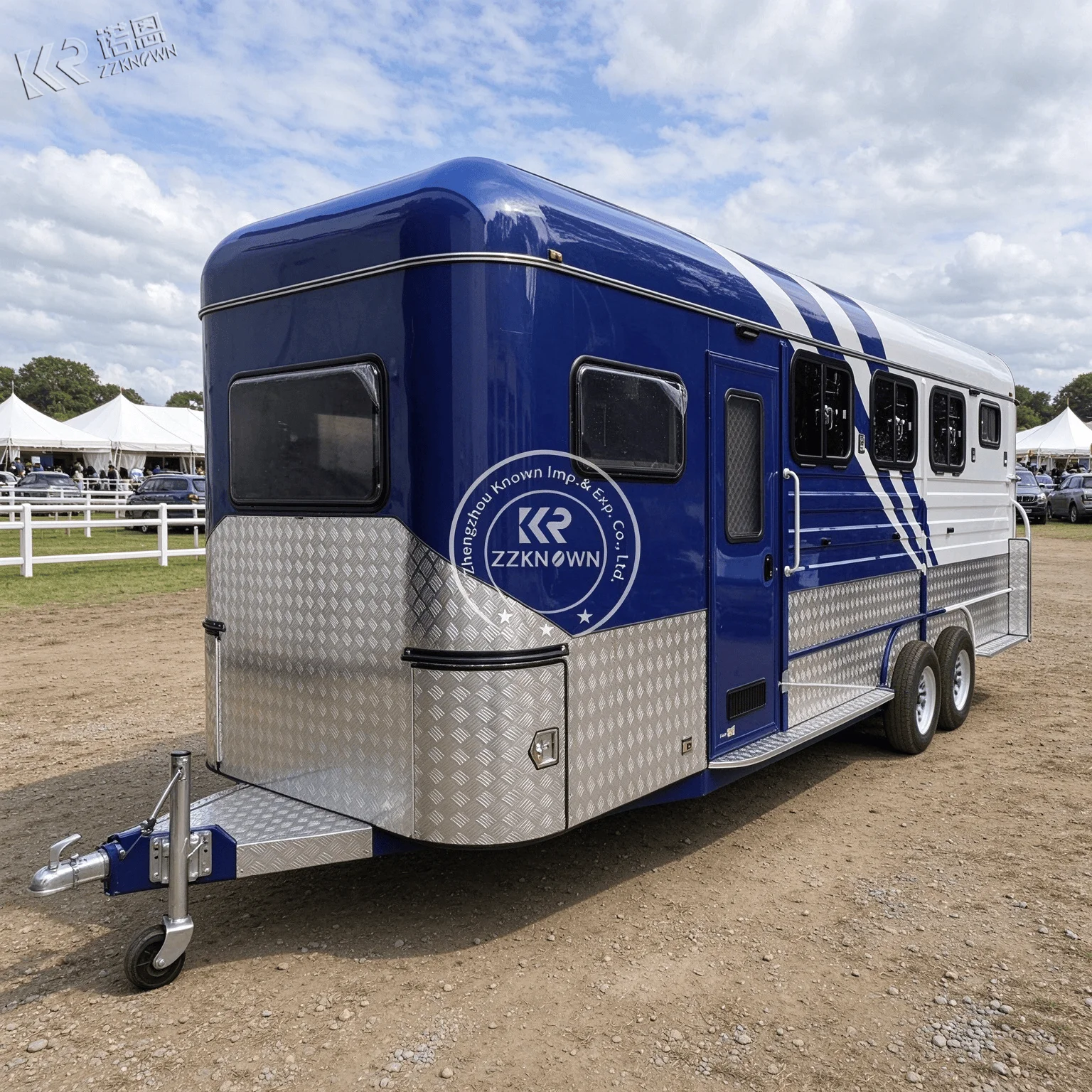 Customizable Horse Trailer For European Buyers Horse Transport Trailer With Tailored Features