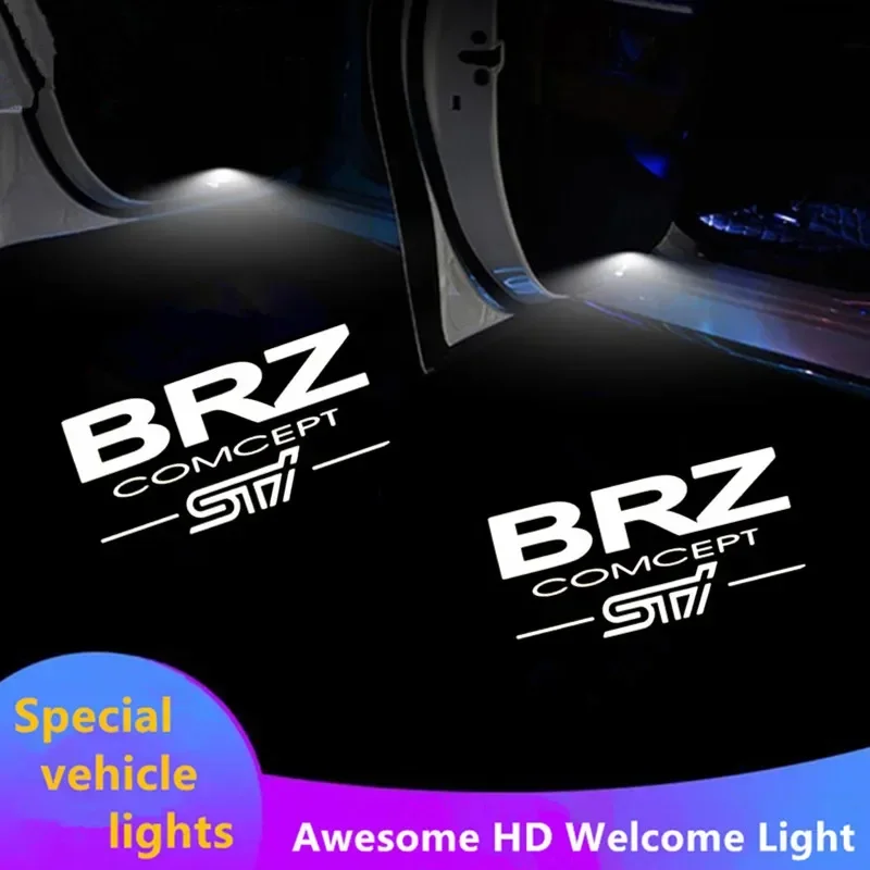 

Car Led Courtesy Door Logo Projector Customize Lamp For Subaru BRZ 2012-2024 Welcome 3D Laser Ghost Shadow Light