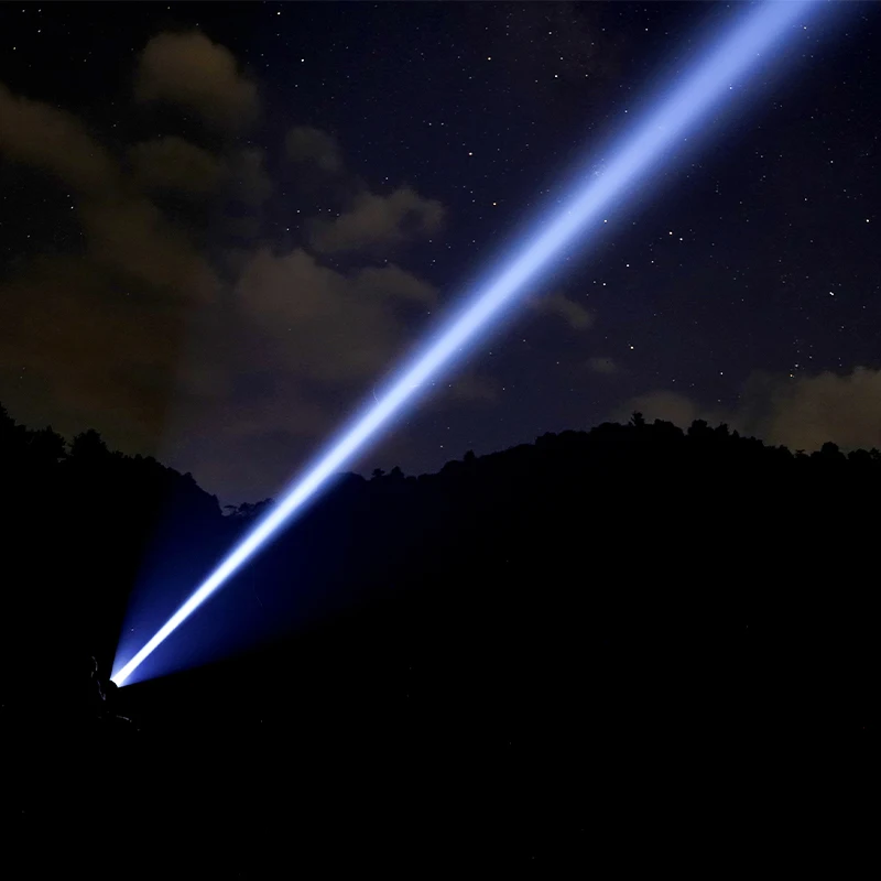 ACEBEAM K75 2.0 2500 Meters Ultra Long Range Searchlight 6300 Lumens Bright LED Flashlight Powerful Flashlights