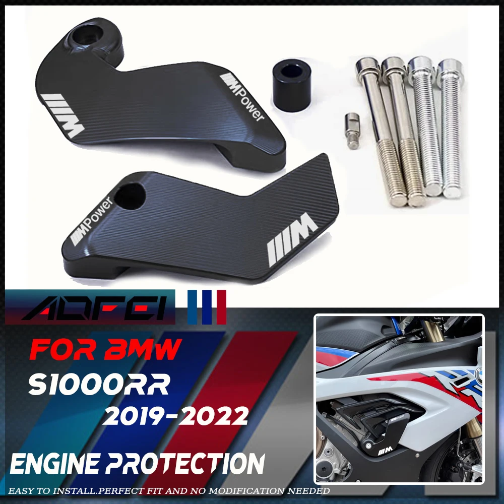 NEW Motorcycle Engine Protection Crash Pad Falling Protector For BMW S1000RR 2019 2020 2021 2022 S 1000 RR Frame Sliders