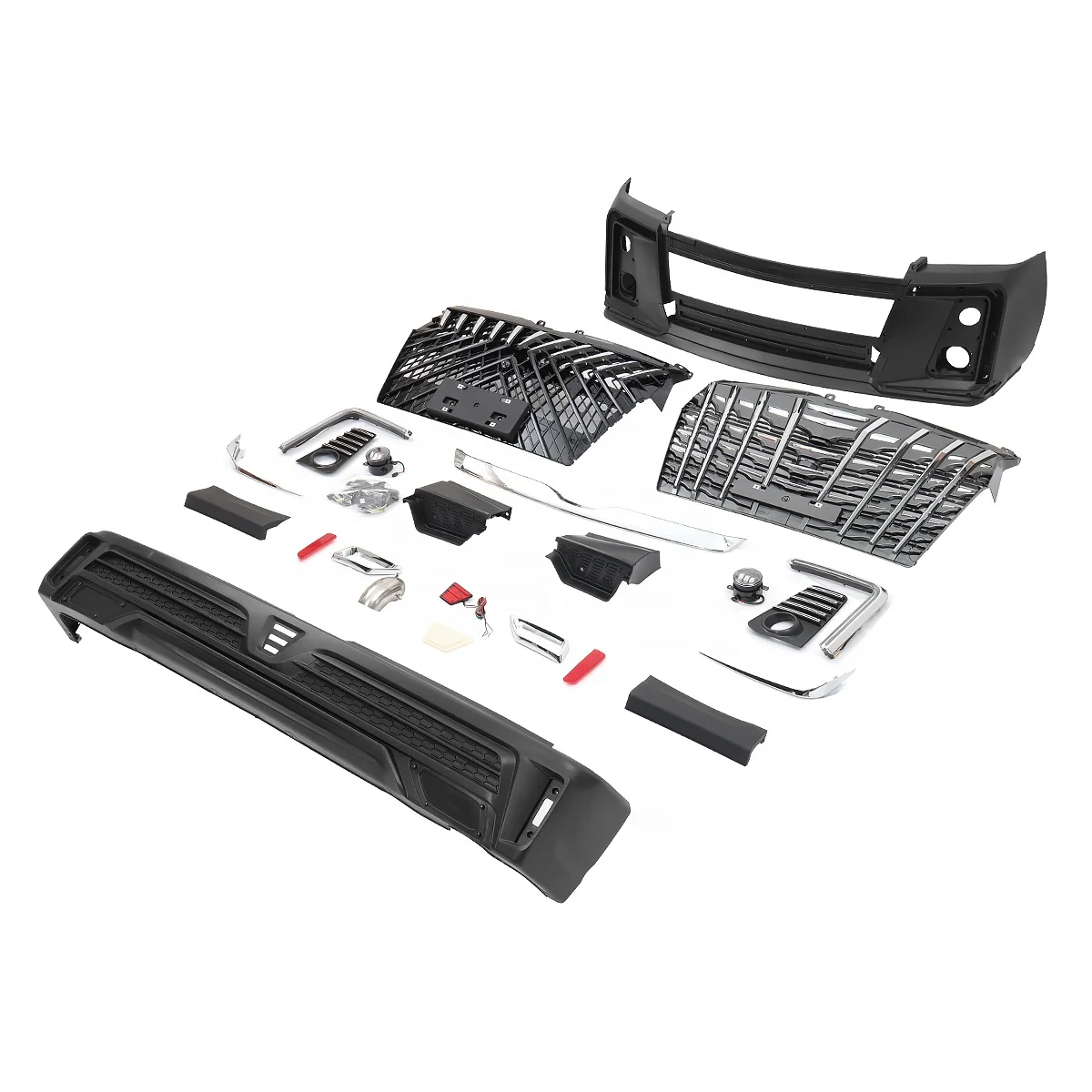 

2013 2018 Automotive Parts New Conversion Front Bumper Fit for toyota HIACE