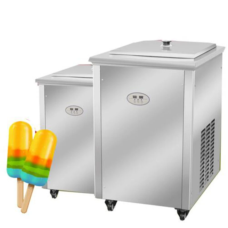 New Commercial Ice Cream Machine Automatic Manual Popsicle Machine Popsicle Freezer Old Popsicle Machine