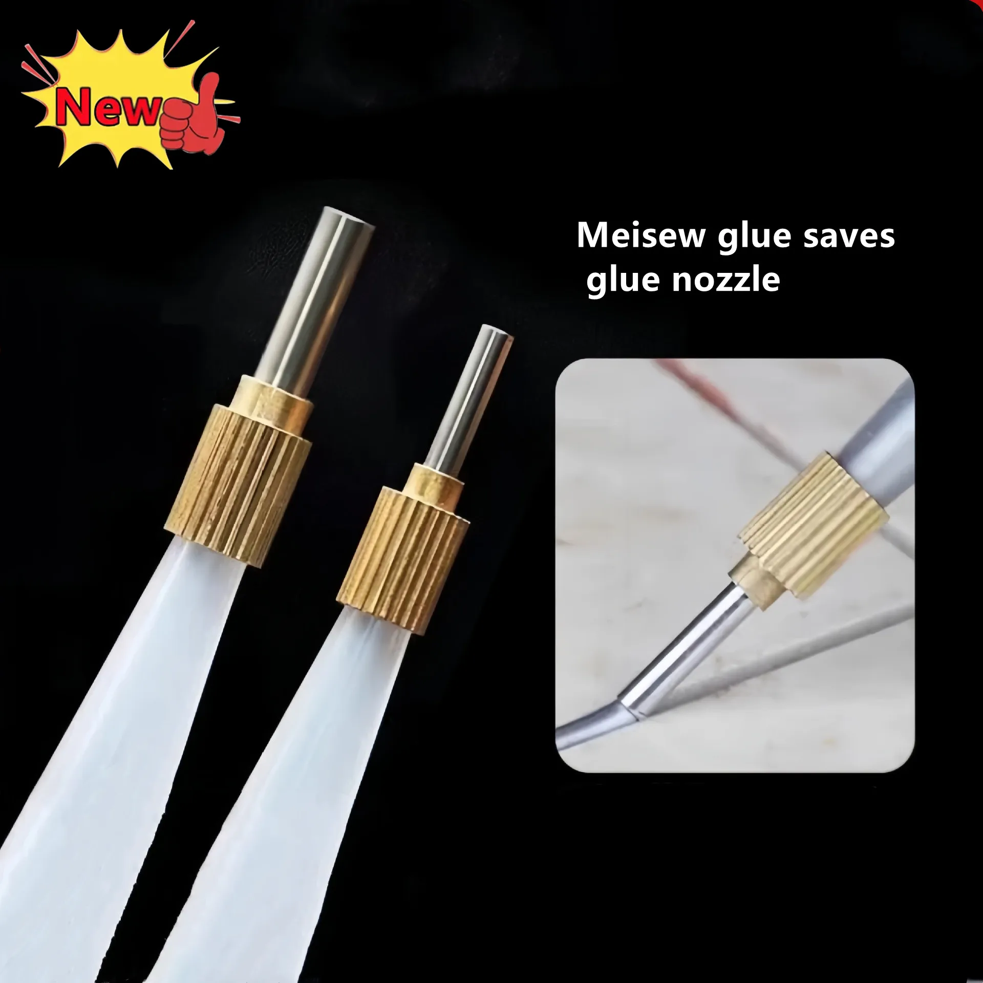 Stainless Steel Caulking Nozzle Applicator Finishing Tip Tool Multifunctional Caulking Nozzle Anti-rust Caulk Applicator Tool