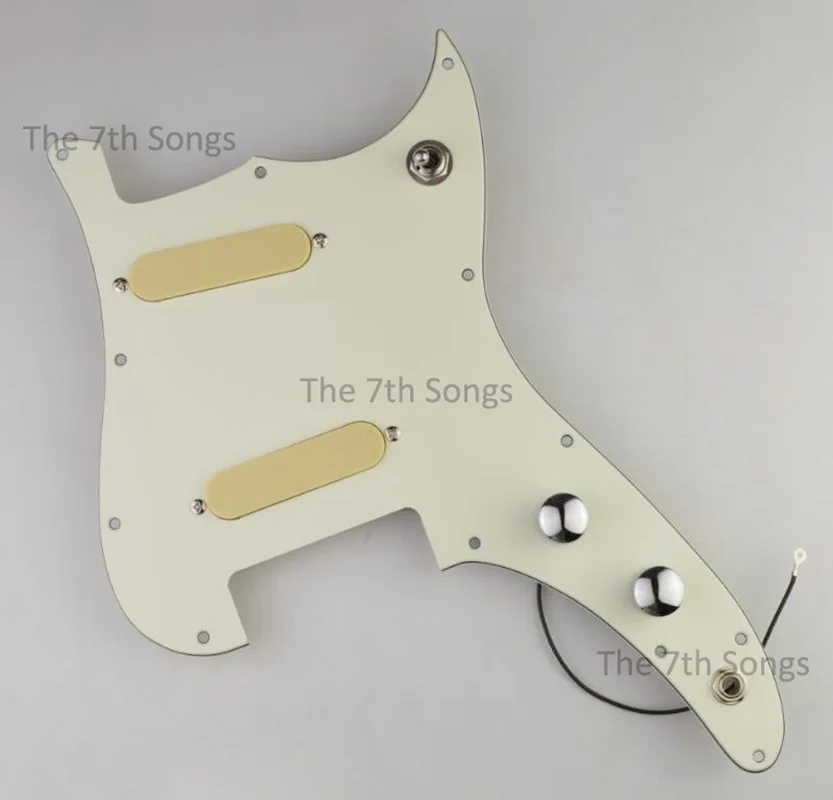 Alnico 3/Alnico 5 Duo-Sonic Prewired 50's Style/60's Style/Texas Style Electric Guitar Wiring Duosonic Loaded Pickguard