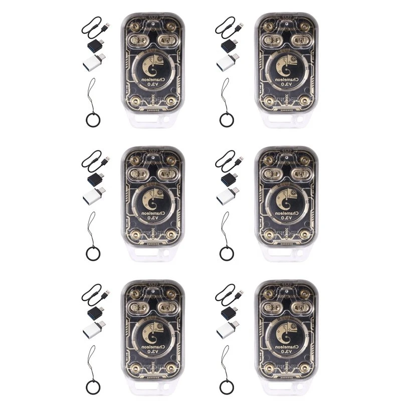 ABJF-6X Upgraded Chameleon V3.0 RFID Smart Chip Reader Emulator 125Khz 13.56Mhz ID IC Smart Card Tag Copyer NFC Read Writer