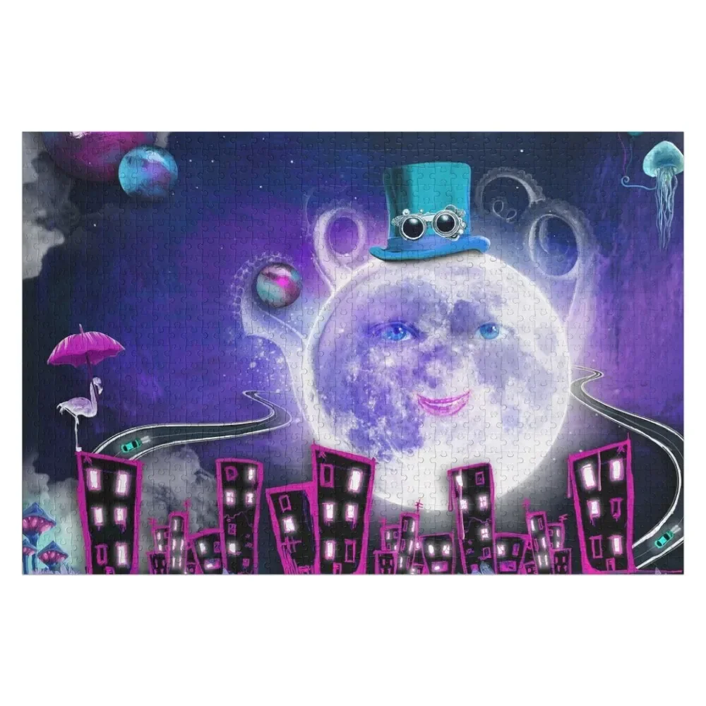 Fantasy Landscape - Kids Nursery Art Jigsaw Puzzle personalizza Puzzle fotografico personalizzato Iq in legno per adulti