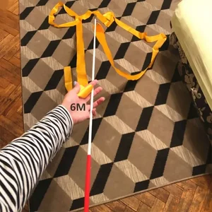 Rhythmische Gymnastik Tanzband, Ballettflam, Regenbogenstock, Sporttanz, Mädchenkunst, farbenfroh, 2m, 4m, 6 m 8 Hauptverkaufs -Gymnastikband - №2