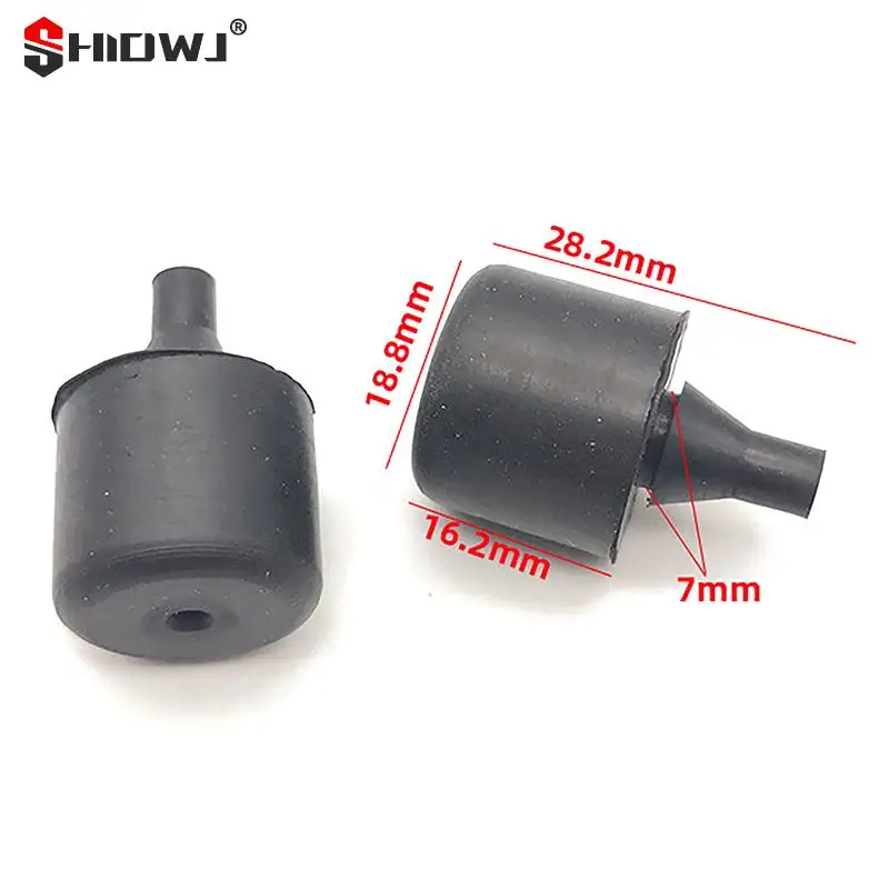 5Pcs Car Door Buffer Stop Rubber Door Anti-collision Rubber Pad Auto Door Buffer Block Rubber Damper For Discovery 3 4