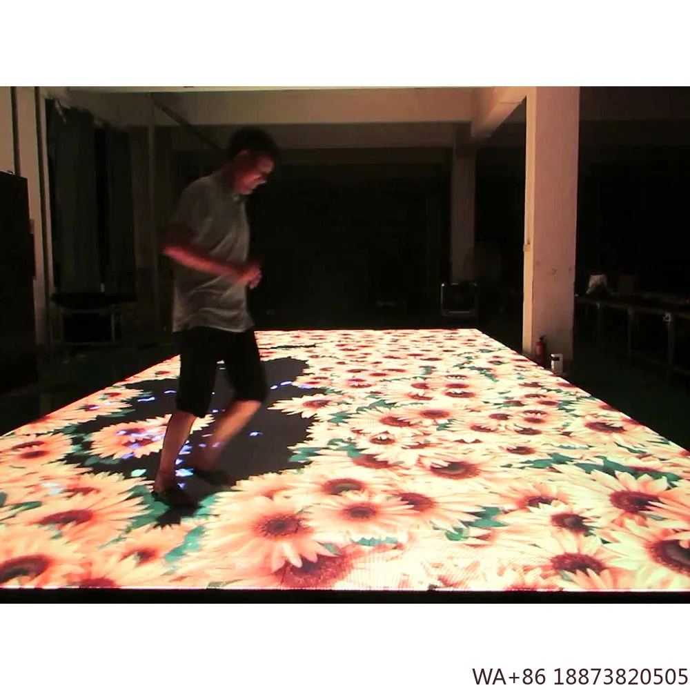 LED Vcore ダンスフロア 室内用 P3.91 500x1000mm デジタルビデオ ウェディングステージ DJ照明 フロア ダンス フルカラーピクセル