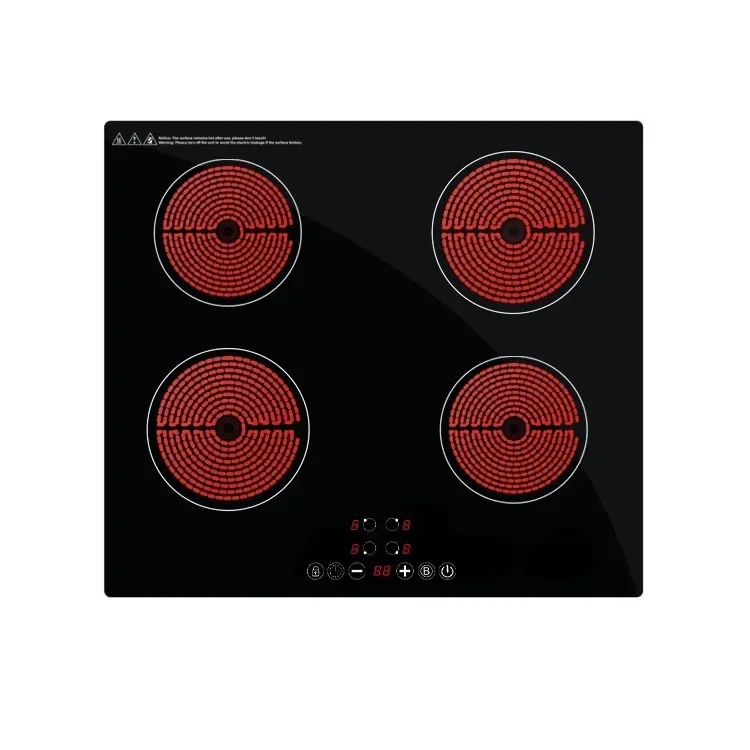 High-end non-smoking kitchen induction cooker marble countertop electric cooker provides efficient heating adjustable area