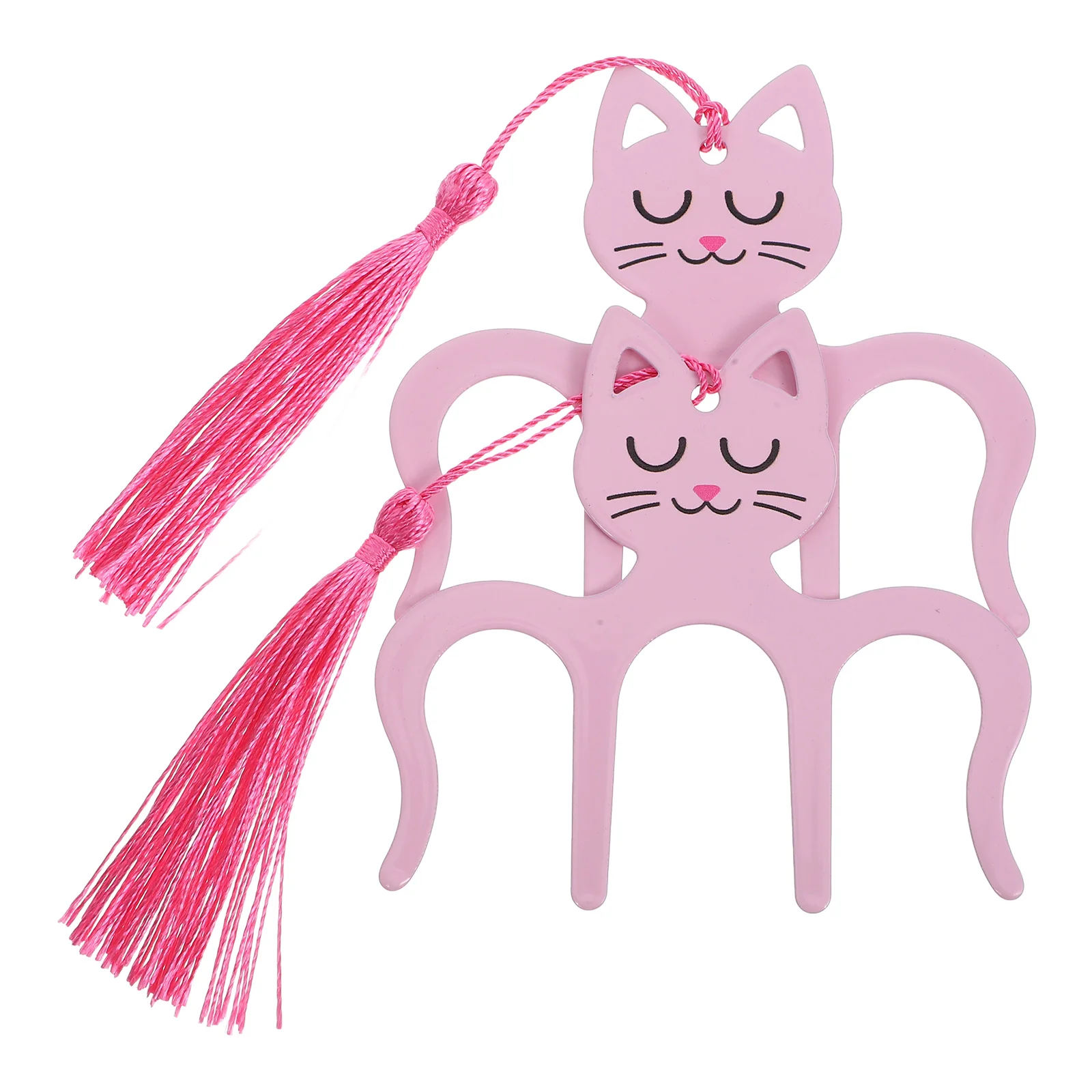 

2pcs Metal Piano Score Clip Page Holder Cartoon Black Cat Design Book Clip Sheet Reading Accessories