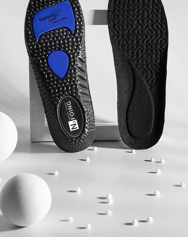 1 Paar höhenvergrößernde Einlegesohlen für Füße, PU-Memory-Schaum-Schuhpolster, atmungsaktive orthopädische Fersenlift-Einlegesohle für die Sport-Laufpflege – Detail 18