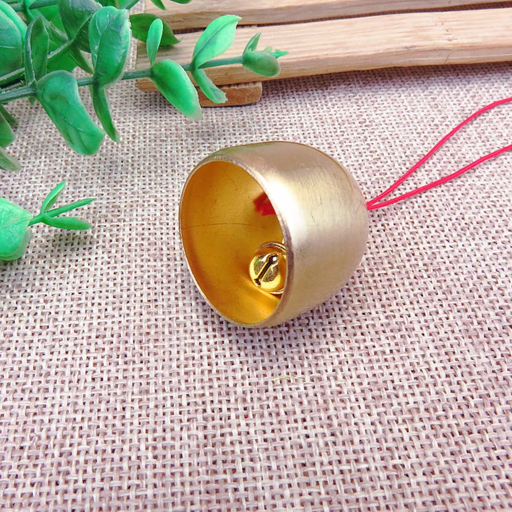 

4Pcs Copper Wind Bells Creative Retro Style Wind Chimes Hanging Ornaments for Home Balcony Garden Indoor Outdoor Decor Melodious