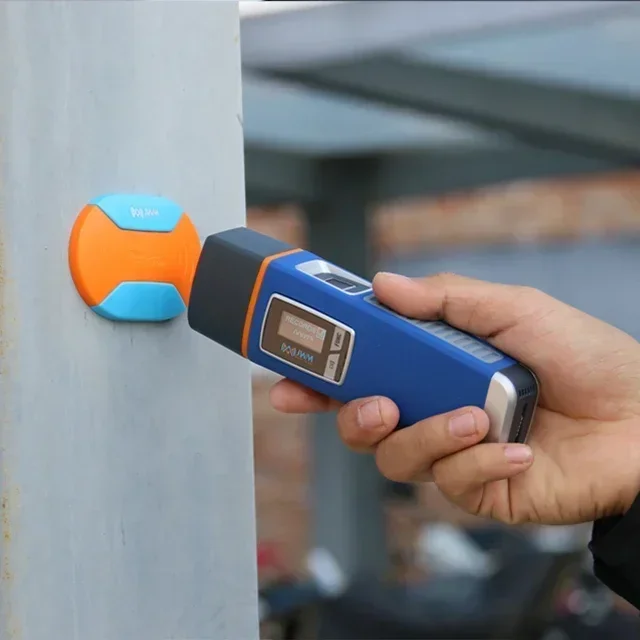 

Voice prompt LED light finger print button reading security guard patrol tour system