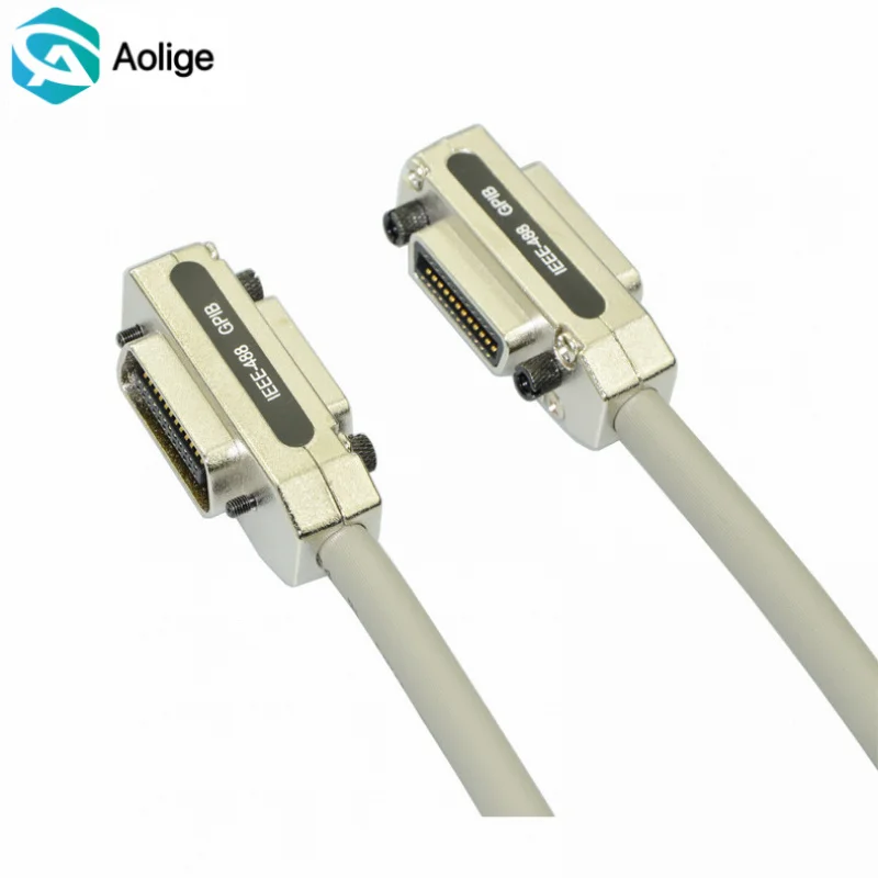 EEE488 GPIB industrial control connection motherboard cable  0.5m  1m  1.5m  2m  3m  4m  5m