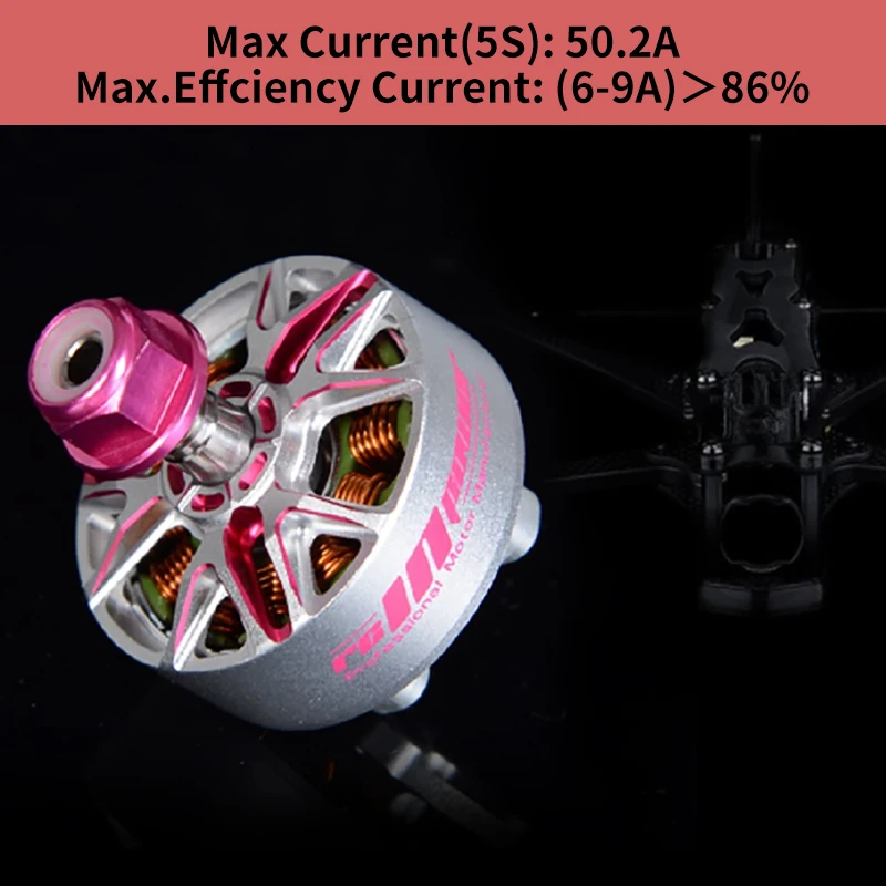 4PCS RCINPOWER GTS V4 2207 FPV Brushless Motor 5-6S 1960KV 2040KV For RC FPV 5inch Freestyle Racing Drone Quadcopter Motor