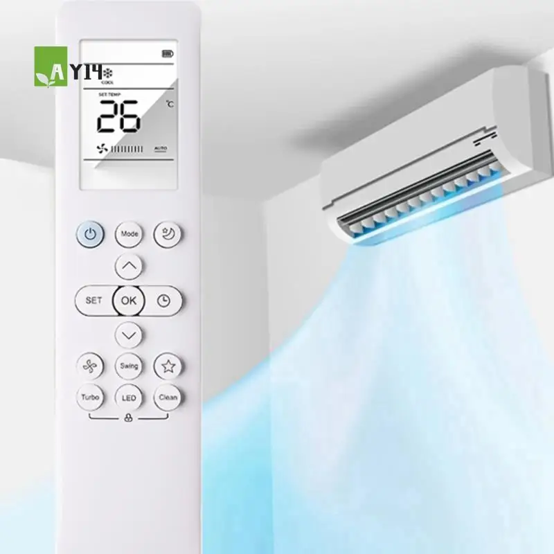 AY14 -Universal Remote Control For FUNIKI Midea Air Conditioners Model RG10B10(E2)/BGEF