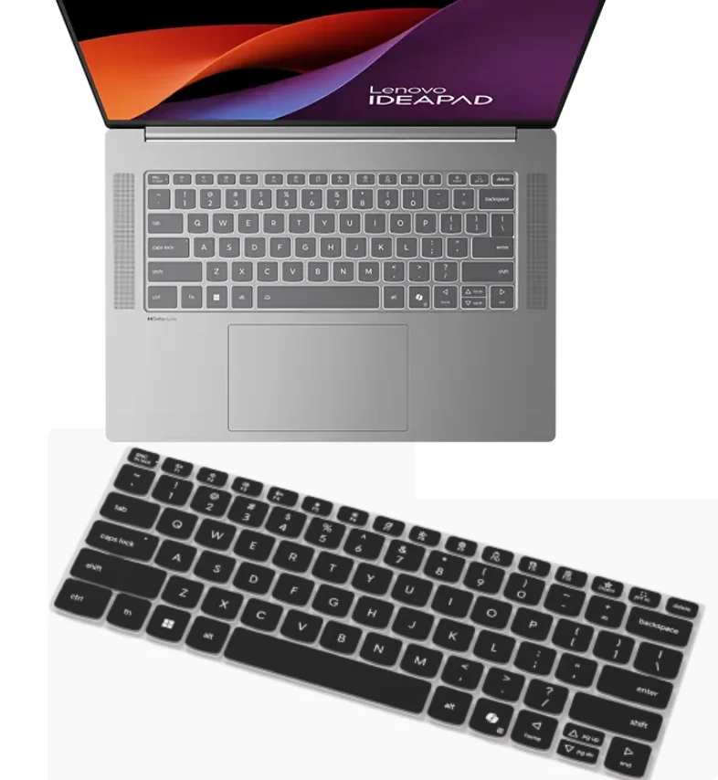 

Для LENOVO IdeaPad Slim 5 2025 15ARP10 15 дюймов Gen10 G10 силиконовый чехол для клавиатуры ноутбука протектор