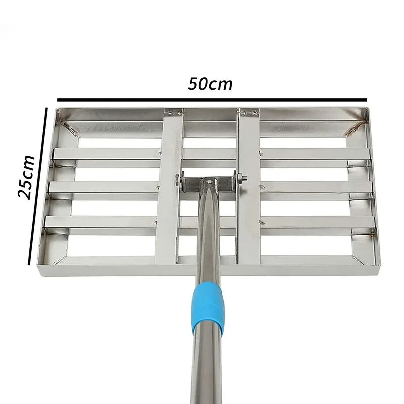 أدوات تشطيب الحديقة، أداة تسوية الجولف 304 من الفولاذ المقاوم للصدأ، أدوات تسوية الرمل في الحديقة، أدوات تنظيف الحدائق #3