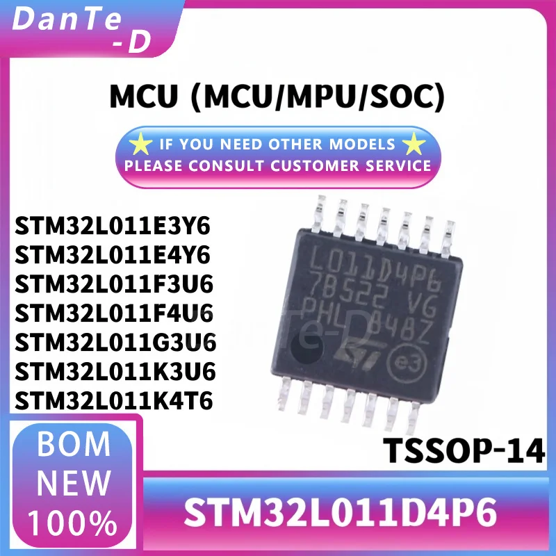 STM32L011D4P6 TSSOP-14 MCU (MCU/MPU/SOC) IC original authentic