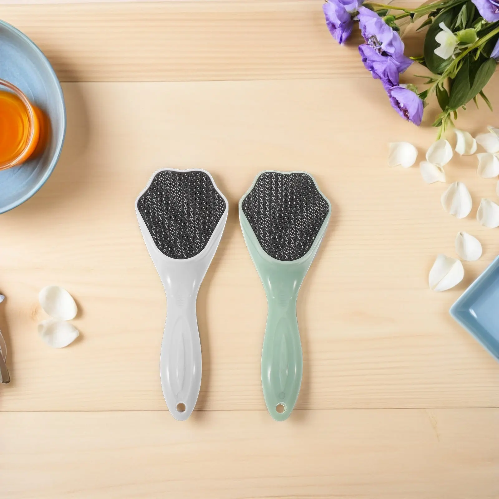 4Pcs Paw Shaped Foot File Nano Glass Hard Skin Remover Dead Skin Removal Pedicure Tool for Wet Dry Feet Professional Foot Rasp