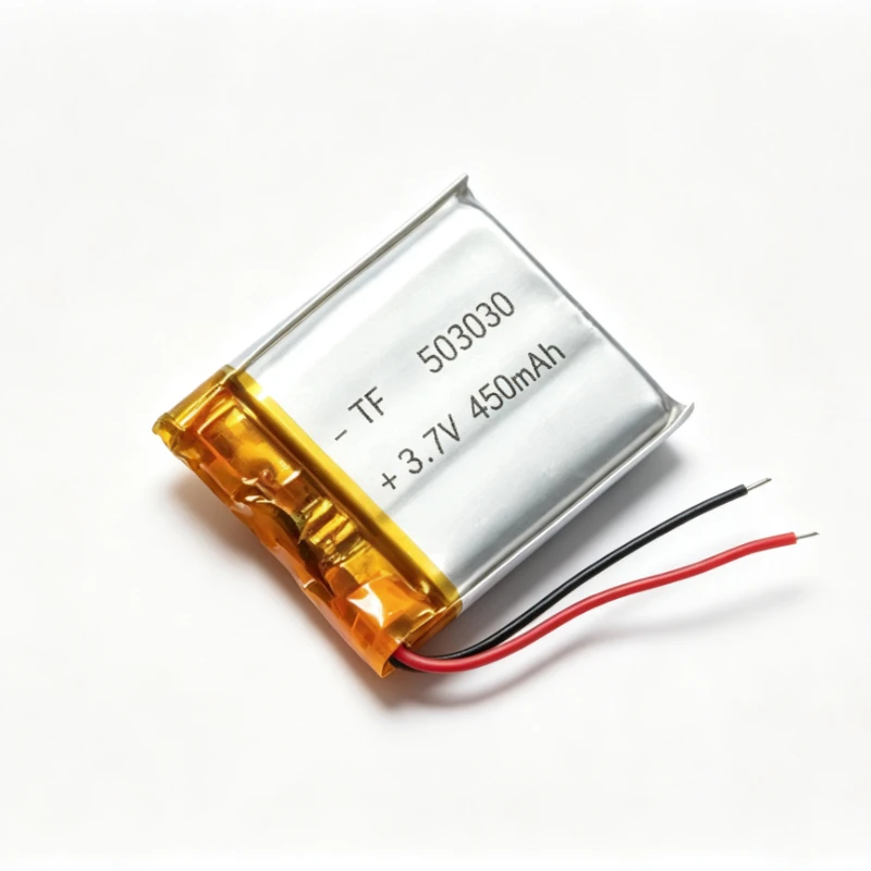 2Pcs/Lot 503030 3.7V 450Mah Polymer Lithium Ion Li-ion Li-po Rechargeable Battery For DVR GPS Mp3 Mp4 Speaker
