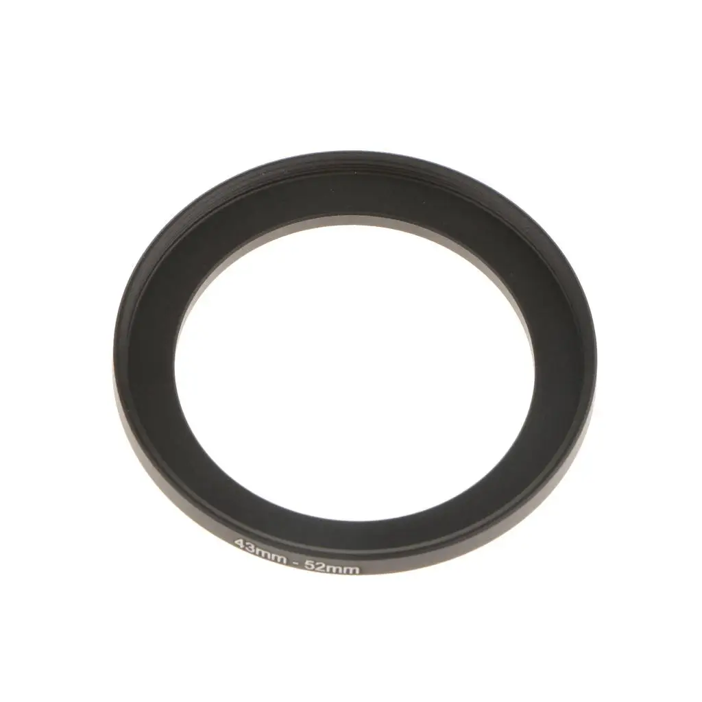 Metal Lens Converter Adapter Ring ABS Material Mount for 43mm-52mm Camera Photography Equipment
