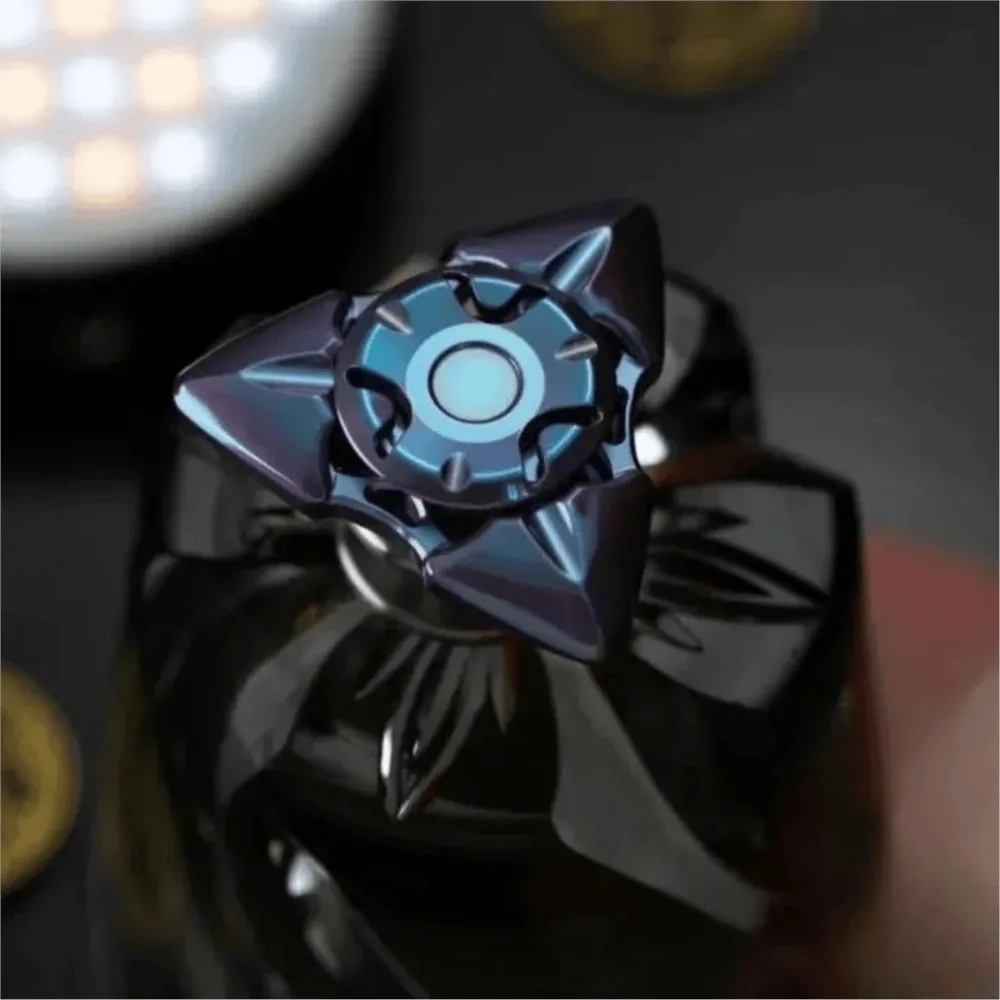 Pangolin Studio EDC Believer Fidget Spinner Stainless Steel Zirconium Anxiety Toys  Fidget Toys For Adults Gyro