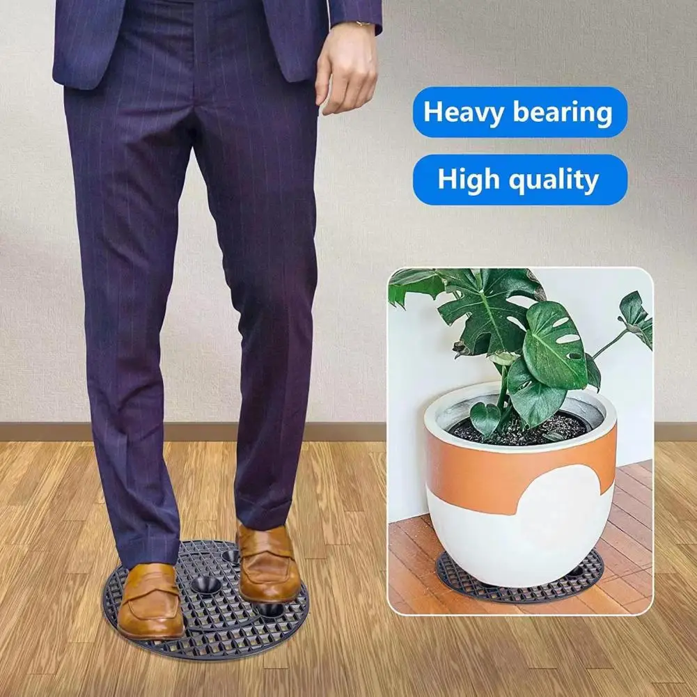 Protective Stable Plant Pot Level Elevator Floor Deck Protector Gardening Tool Flower Bowl Mat Pad for Yard Home Accessories