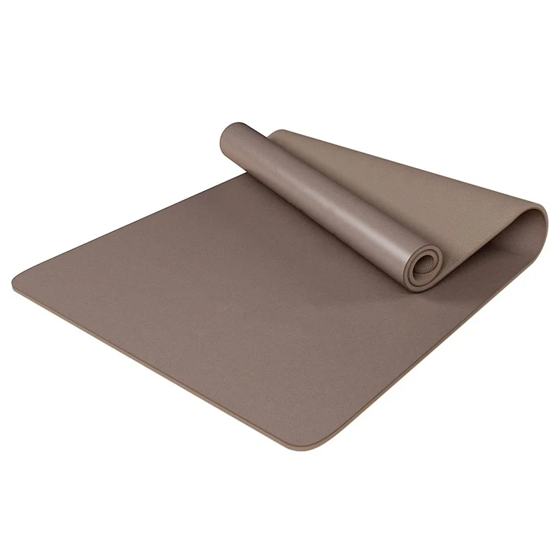 New Design Custom Print Anti Slip Matt PU Color Rubber Yoga Mat