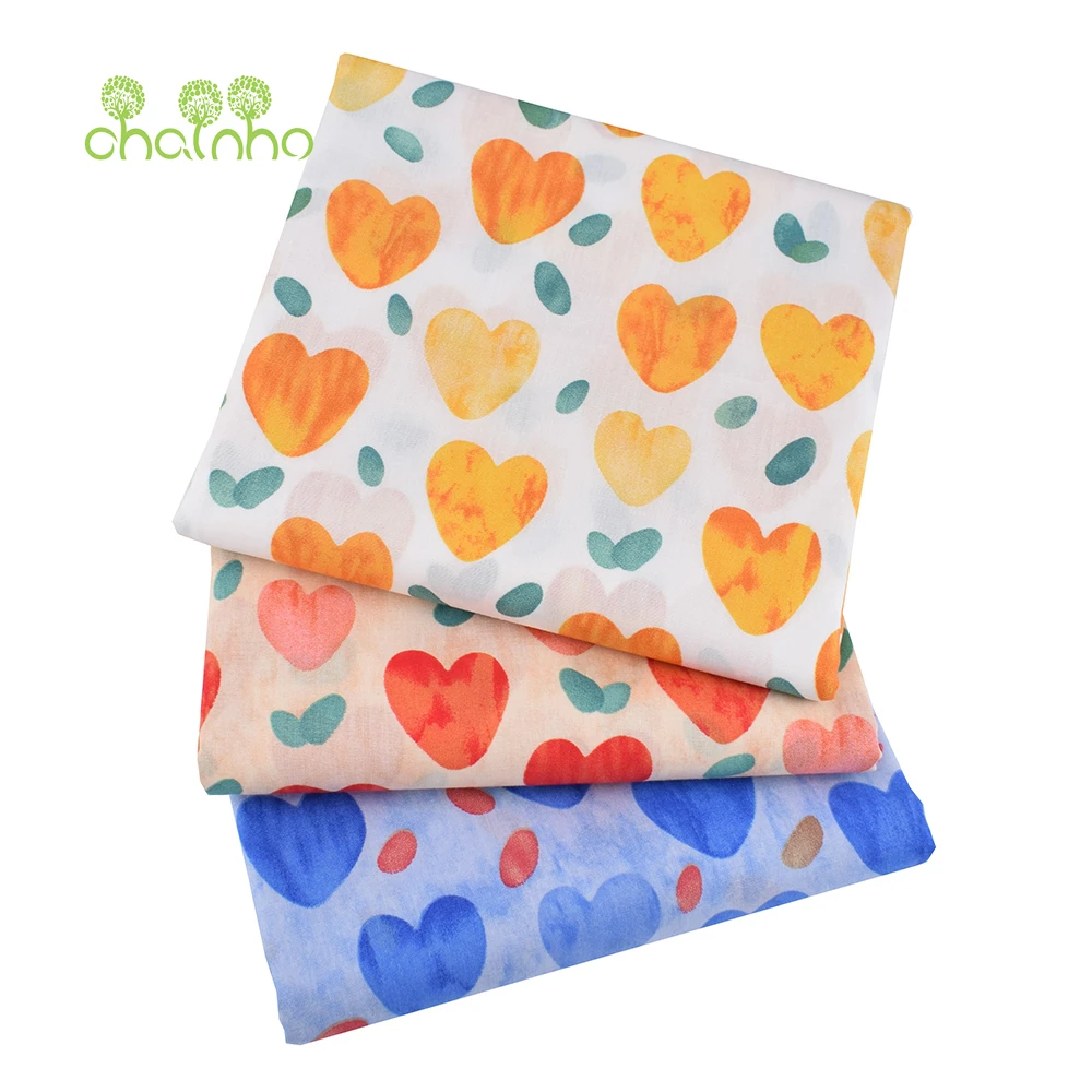 Chainho, 인쇄 된 일반 직조 포플린 코튼 원단, - Sewing Textiles 리뷰 및 가격