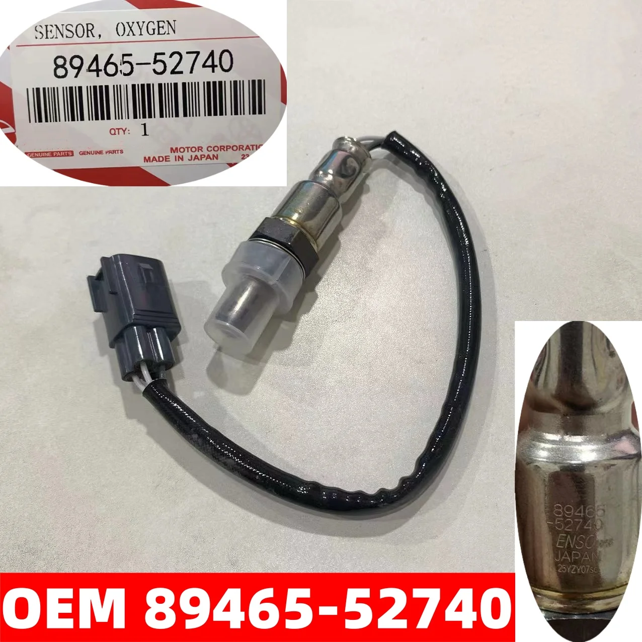 

89465-52740 New Oxygen Sensor For 2017-2019 Toyota YARIS VIOS LIMO 1.5L 8946552740