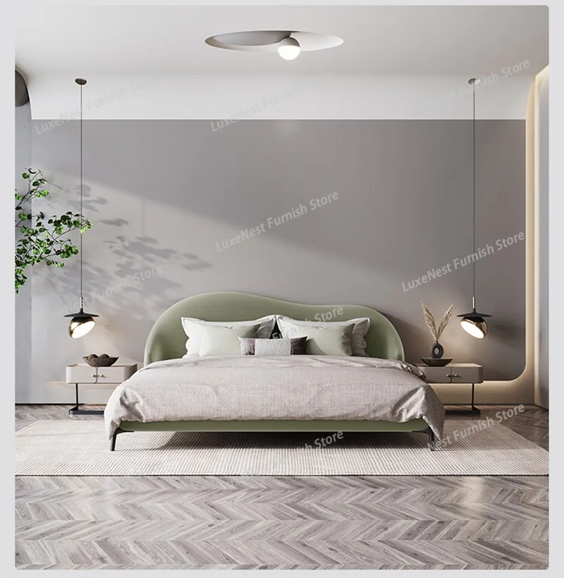 

180x200cm Luxury King Sizebed Double Bedfull Marriage Bedrooms Dorm Room Essential Complete Bedroom Furniture Queen Beds Offer