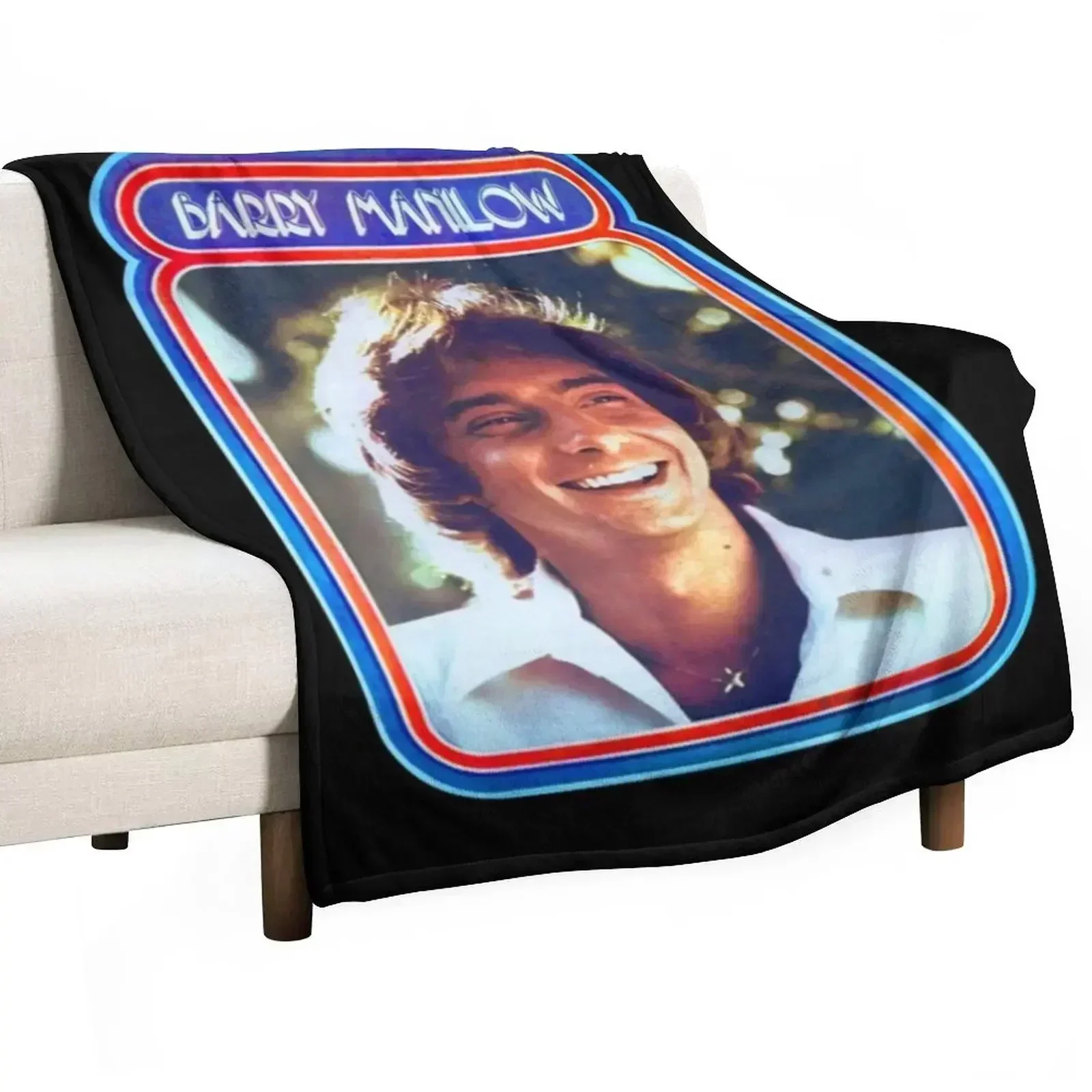 Barry Manilow Throw Blanket Luxury Designer wednesday Blankets