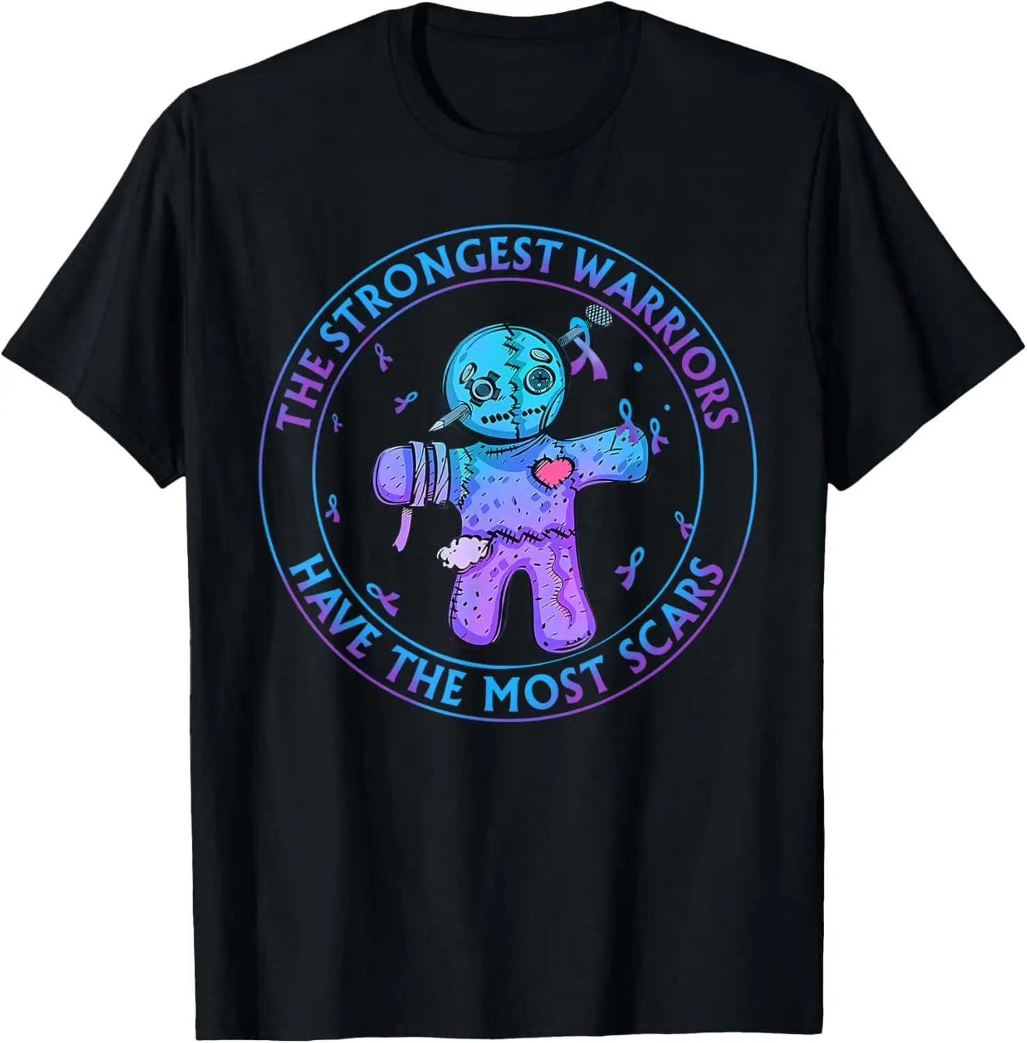 

The strongest warriors have the most scars T-Shirt Motorcycle