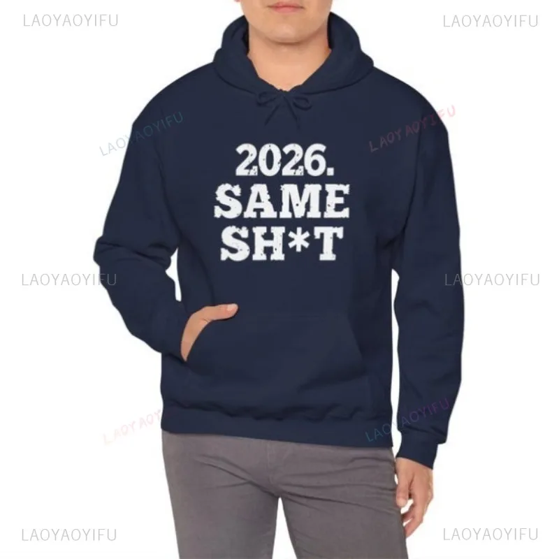 مضحك 2026 الرجال البلوز المرأة البلوز موضة كم طويل هوديي غير رسمي مثيرة للاهتمام خطابات الطباعة هوديس