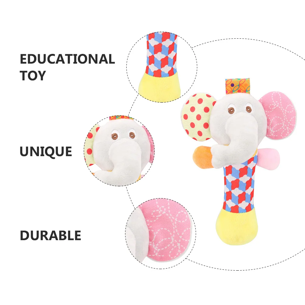 

1pc Baby Handbell Infant Sensory Development Early Learning Gift For Newborns Kids Hand Jingle Bells