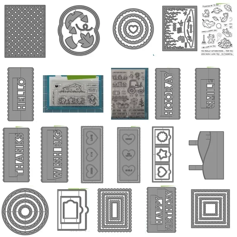 

2023 New Metal Cutting Dies Scrapbook Paper Craft Decoration dies scrapbooking