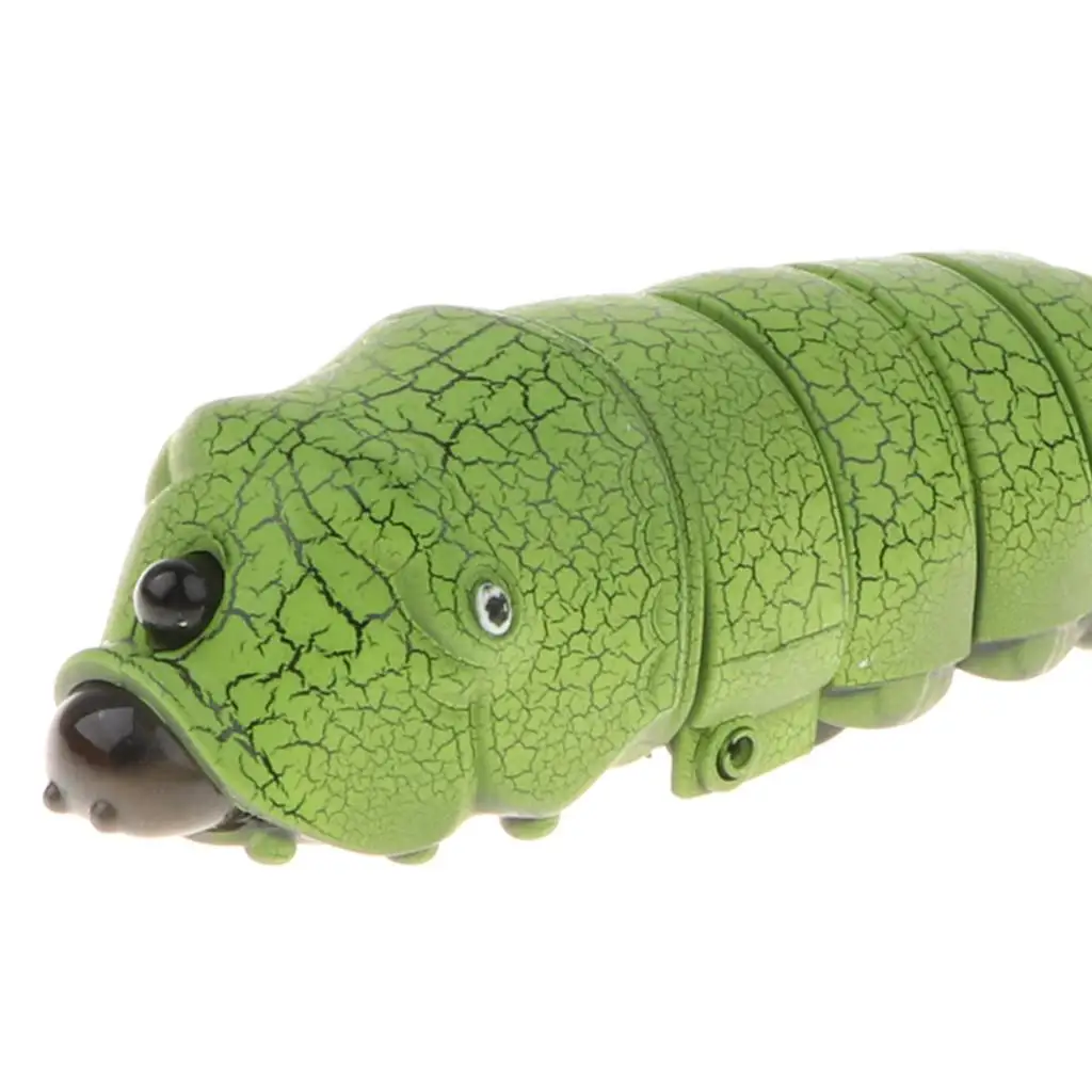 4 Inch Infrared Remote Control Realistic Caterpillar Halloween Trick