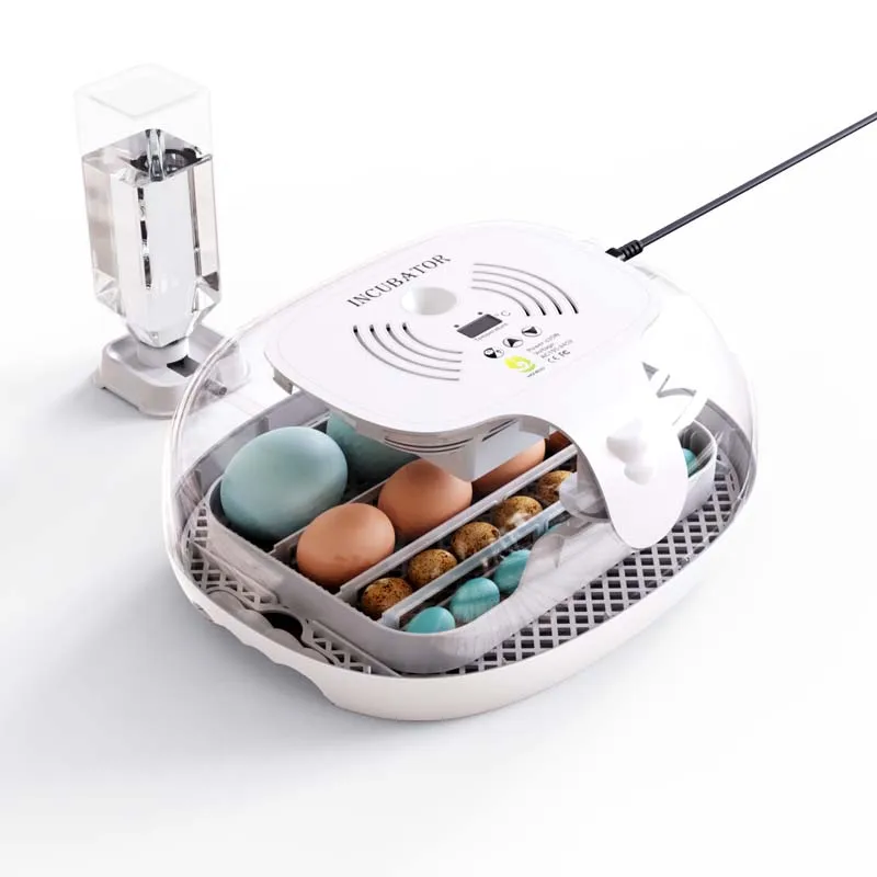 Home use wonderful quality 16 eggs small egg incubator and hatcher automatic turning birds egg for hatching