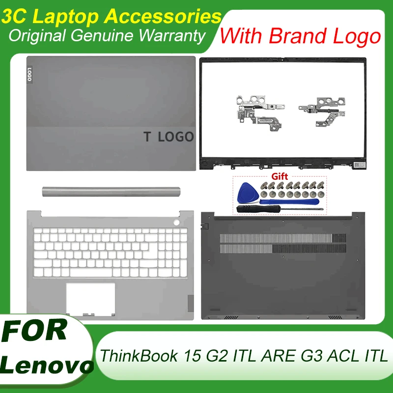 

New For Lenovo ThinkBook 15 G2 ITL ARE Top CASE ThinkBook 15 G3 ITL ACL Laptop LCD Back Cover Bezel Palmrest Hinges Bottom Case