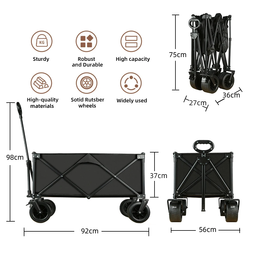 Thumbnail 4 - #34 Latest Garden Cart Wagons Offers