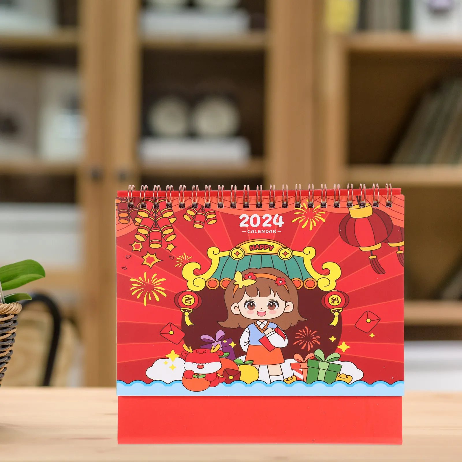 

Настольный календарь для дома, маленький, мультяшный, настольный, ежемесячный, для бизнеса