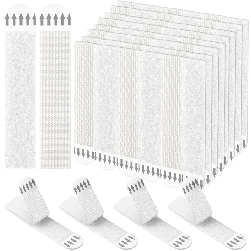 48PCNew Picture Hanging Strips L Size Image Hanger Adhesive No Nails No Damage  Supplementary Adhesive Poster Frame Installation