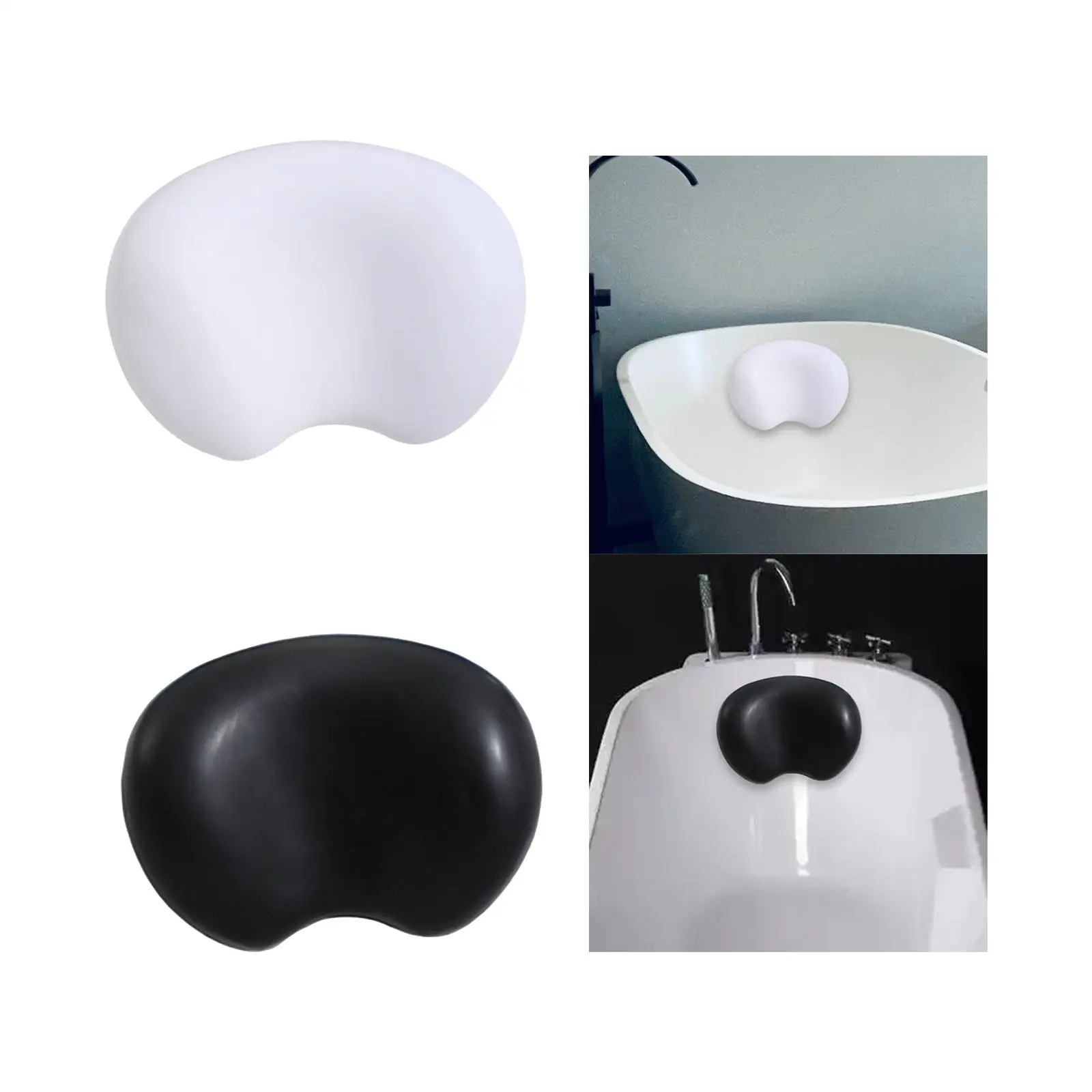 

Противоскользящая быстросохнущая подушка для ванны с защитой шеи, водонепроницаемая подушка-подголовник для душа, портативная SPA-подушка для дома, отеля, ванн и гидромассажных ванн