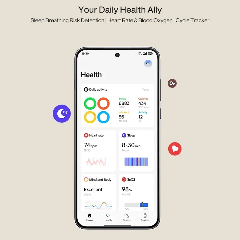 الإصدار العالمي من ساعة OnePlus Watch 3 43 ملم ساعة ذكية 1.32 بوصة شاشة AMOLED تصل إلى 60 ساعة عمر البطارية Wear OS بواسطة Google NFC