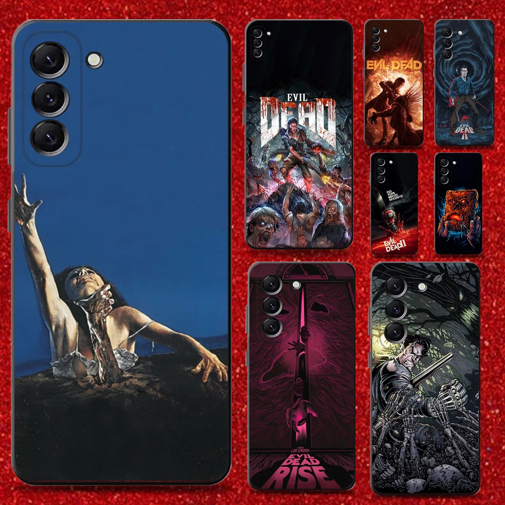 

Movie T-The Evil Dead Phone Case For Samsung Galaxy A13,A21s,A22,A31,A32,A52,A53,A71,A80,Soft Black Shell
