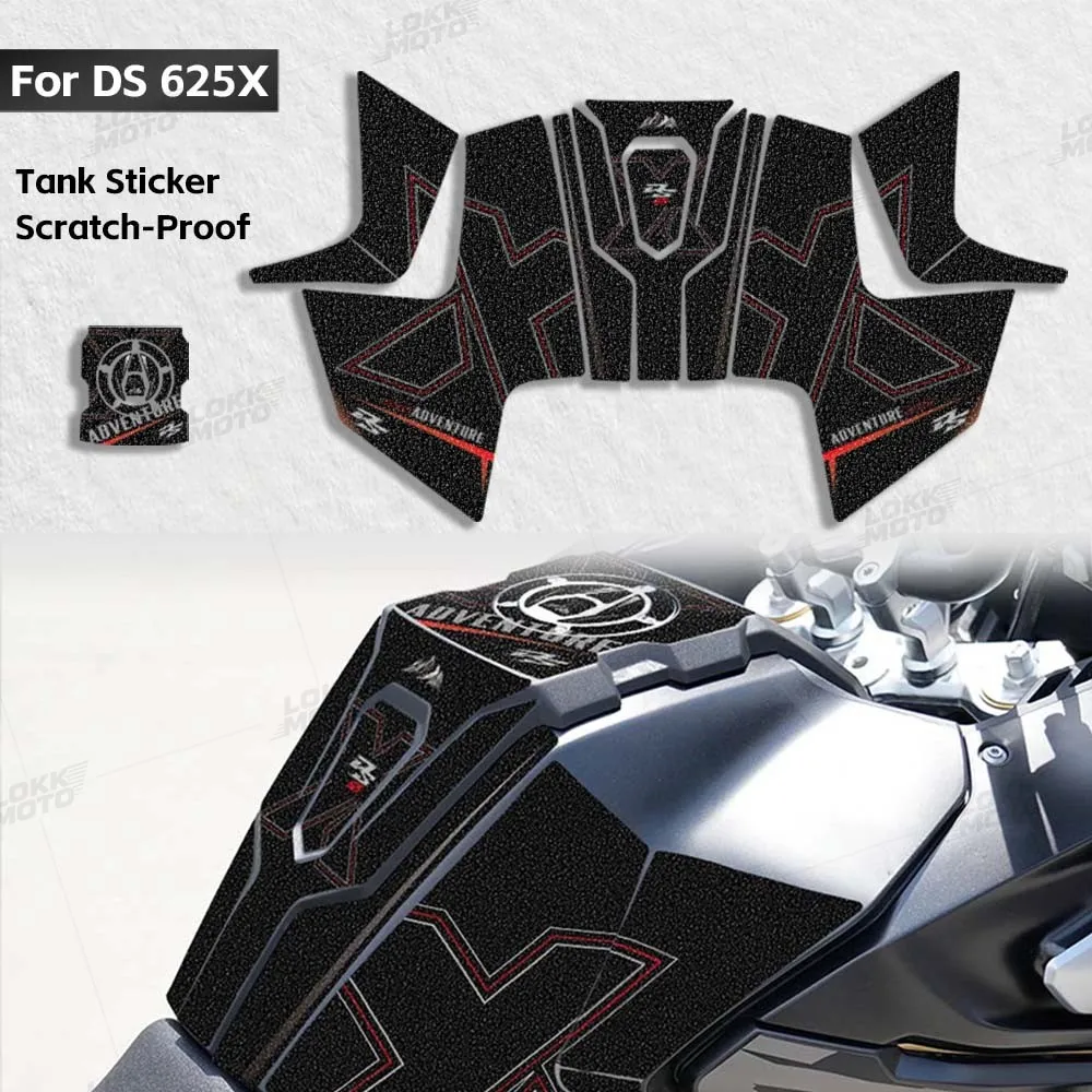 Motorcycle Refit Fuel Tank Protector Sticker Thick Frosted Anti-Scratch Decal For DS625X dsx 625 Valico 625 DSX DS 625 X 2025